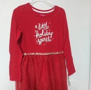 Cat & Jack Girls Holiday Dress
